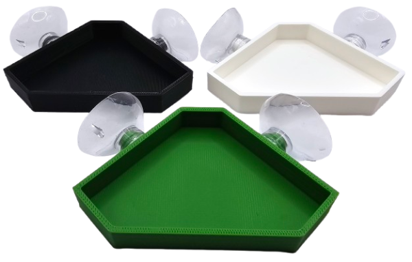 Futter-Schale mit Saugnapf (Ecke #2)